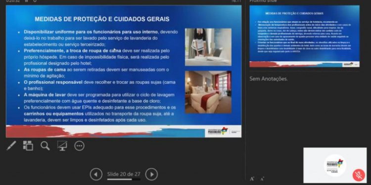 SETUR orienta rede hoteleira para retorno gradual do turismo