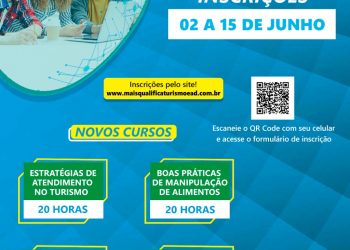 Setur irá ofertar 4 cursos gratuitos para profissionais do turismo