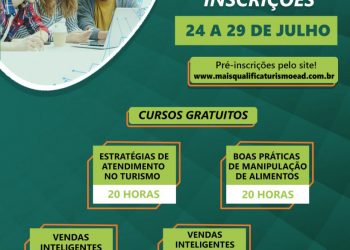 Setur inscreve até está quarta-feira para curso a distância