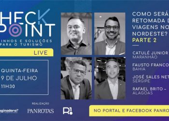 Live discute retomada do turismo no nordeste