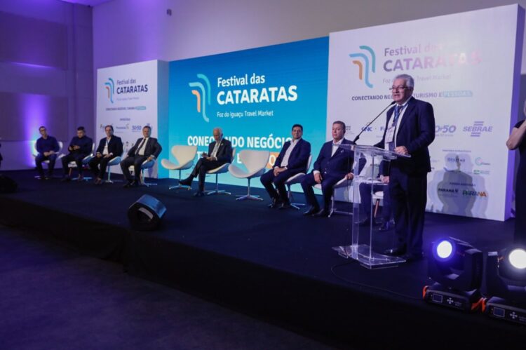 Retomada do turismo dá o tom na abertura do 17º Festival das Cataratas
