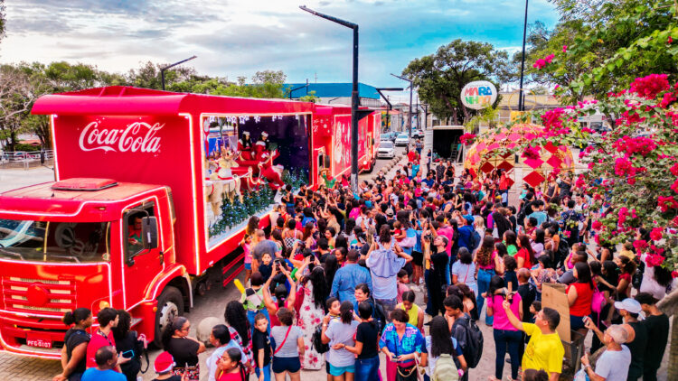 Caravanas de Natal da Coca-Cola chegam a São Luís neste sábado e domingo; saiba mais detalhes