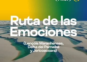 Lençóis Maranhenses ganham as ruas de Madri às vésperas da Fitur 2025