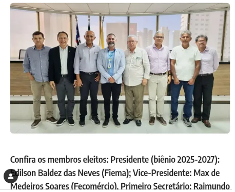 Conselho Municipal de Turismo de São Luís, elege nova diretoria para o biênio 2025-2027