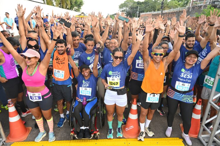 1ª Corrida Nacional do SESI celebra Dia do Trabalhador e enfatiza importância da promoção da saúde