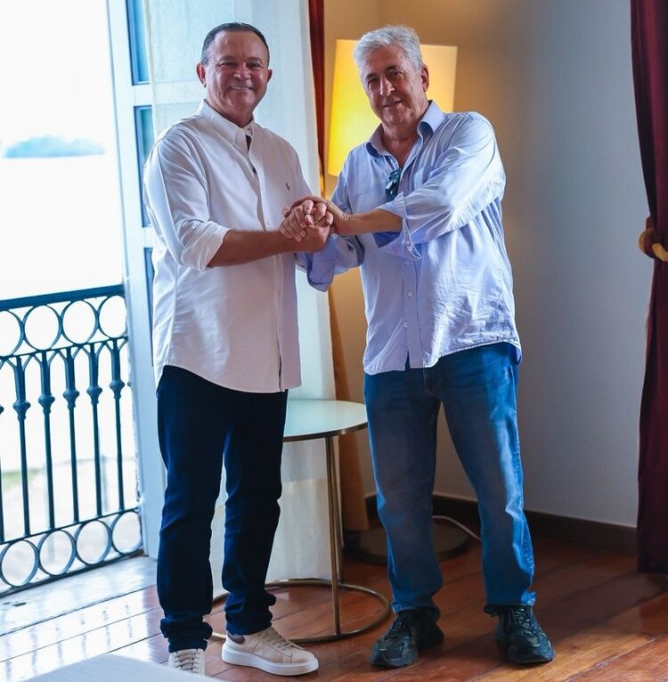 Governador Carlos Brandão visita obras dos hotéis Vila Galé no Centro Histórico de São Luís