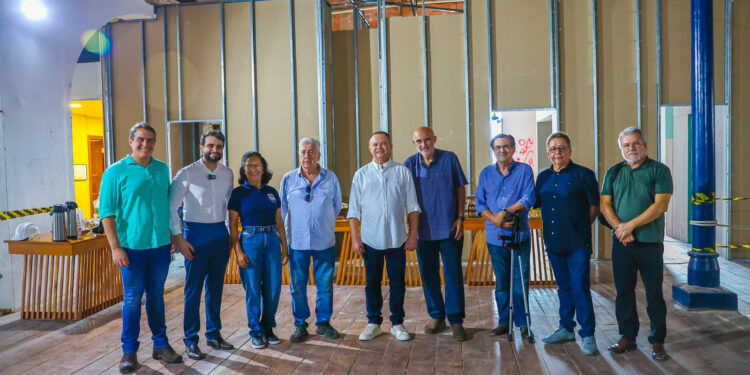 Governador Carlos Brandão visita obras dos hotéis Vila Galé no Centro Histórico de São Luís