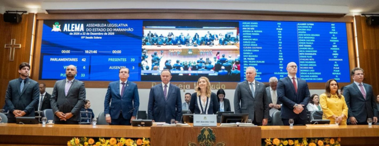 Iracema Vale destaca maturidade institucional e compromisso com o Maranhão na abertura dos trabalhos legislativos