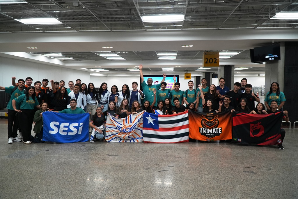SESI Maranhão participa de torneio nacional de robótica em São Paulo