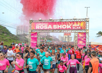 Corrida Rosa Shok Por Elas promove grande mobilização na Litorânea em defesa das mulheres