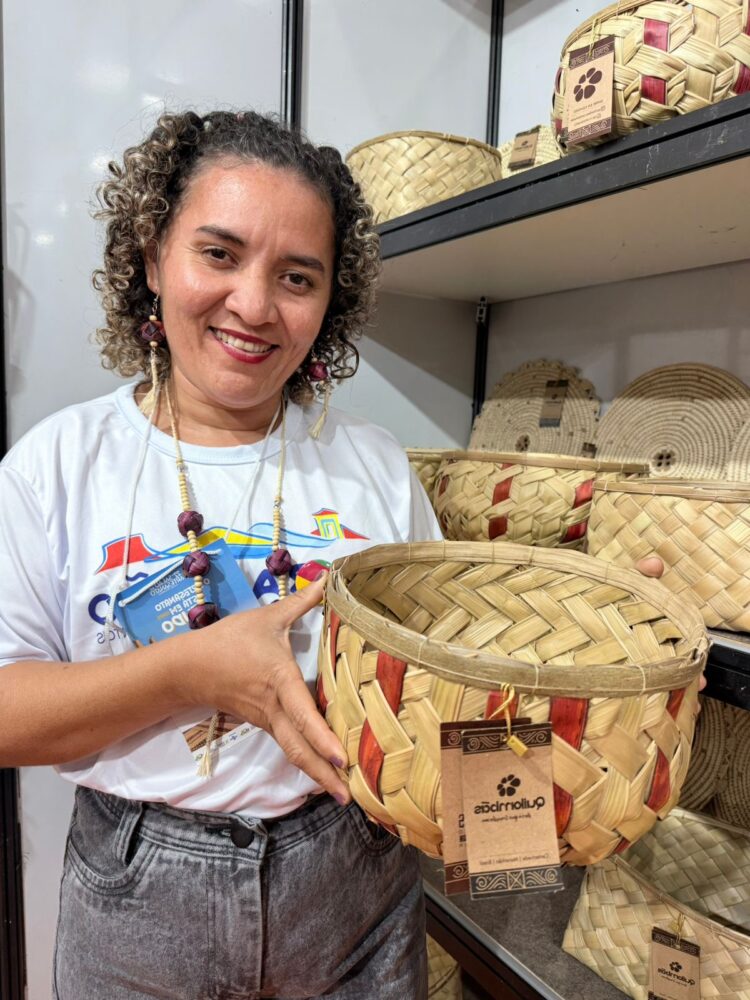 Mulheres quilombolas de Cantanhede levam ancestralidade e identidade maranhense ao Salão do Artesanato em São Paulo
