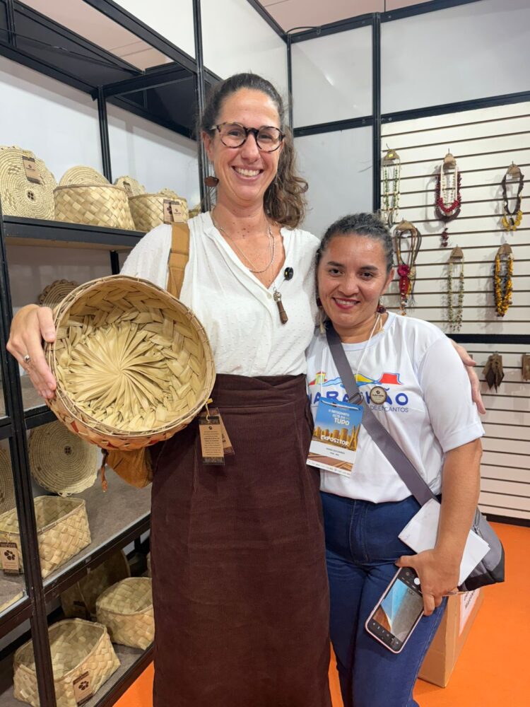 Mulheres quilombolas de Cantanhede levam ancestralidade e identidade maranhense ao Salão do Artesanato em São Paulo