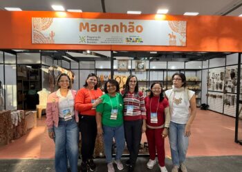 Mulheres quilombolas de Cantanhede levam ancestralidade e identidade maranhense ao Salão do Artesanato em São Paulo