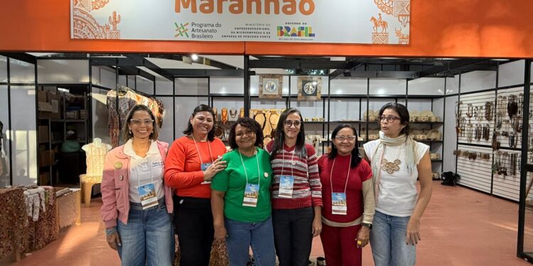 Mulheres quilombolas de Cantanhede levam ancestralidade e identidade maranhense ao Salão do Artesanato em São Paulo