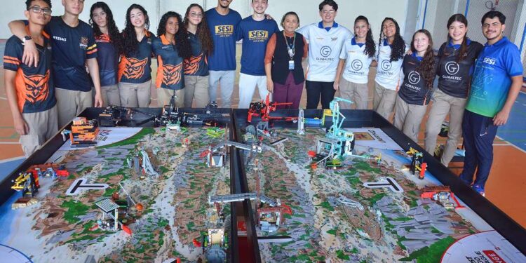 SESI-MA leva equipes de robótica ao Canadá e à Coreia do Sul