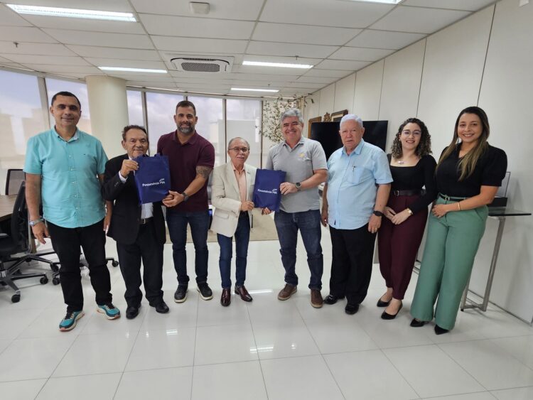 Fecomércio-MA recebe visita institucional de representantes do São Luís Shopping