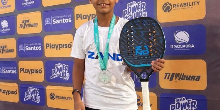 Promessa maranhense é destaque no Circuito Nacional de Beach Tennis