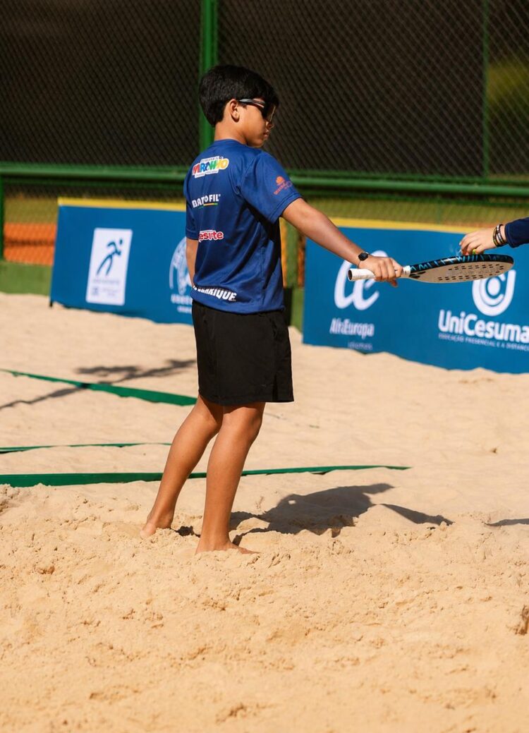 Promessa maranhense é destaque no Circuito Nacional de Beach Tennis