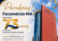 AMASP e SINCOVAGA-MA parabenizam a Fecomércio-MA pelos 73 anos!